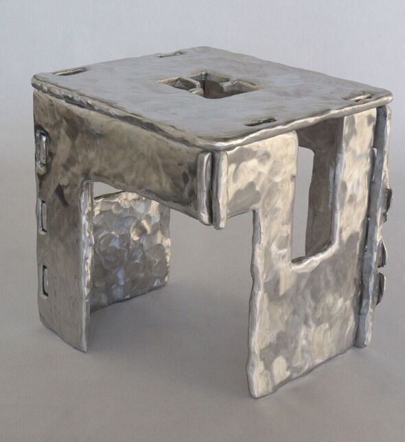 Designmeubilair in bruut aluminium